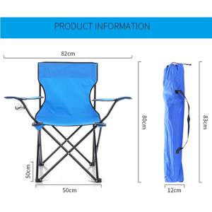 Chaise <span class=keywords><strong>de</strong></span> plage portable à faible sable avec parasol Canopy Folding Beach Lounge - Product Image 5
