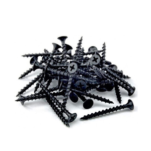 Tornillos para paneles de yeso negros fosfatados 3.5x25mm, tornillos negros para paneles de yeso de 25mm y 35mm para placas de yeso, Taiwán Per <span class=keywords><strong>Nox</strong></span> - Product Image 1