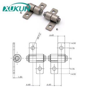 Cerniera XK557-0.8NM <span class=keywords><strong>per</strong></span> Lampada da Scrivania, Cerniera <span class=keywords><strong>a</strong></span> Coppia con <span class=keywords><strong>Perno</strong></span> - Product Image 6