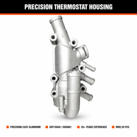 Ensemble de thermostat de liquide de refroidissement Wanray pour Fiesta Focus 1.6L, remplacement du système de refroidissement WF209105 M2S6G8A586D1C