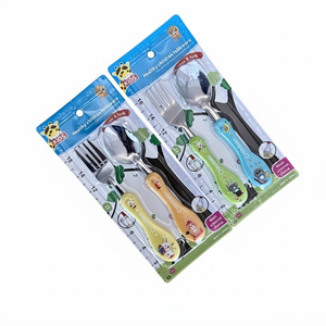 Set di Posate per Bambini CASAMAX WL AS-1802 in Acciaio Inox 20x9cm, Stoviglie Durevoli e Adatte ai Bambini, Prodotto in Cina - Product Image 2