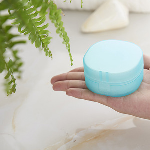 Portable Travel Soap Box PP Material With Lid Square Shape For Handmade Soap <b>Sponges</b> Multiple Colors Available - Product Image 4