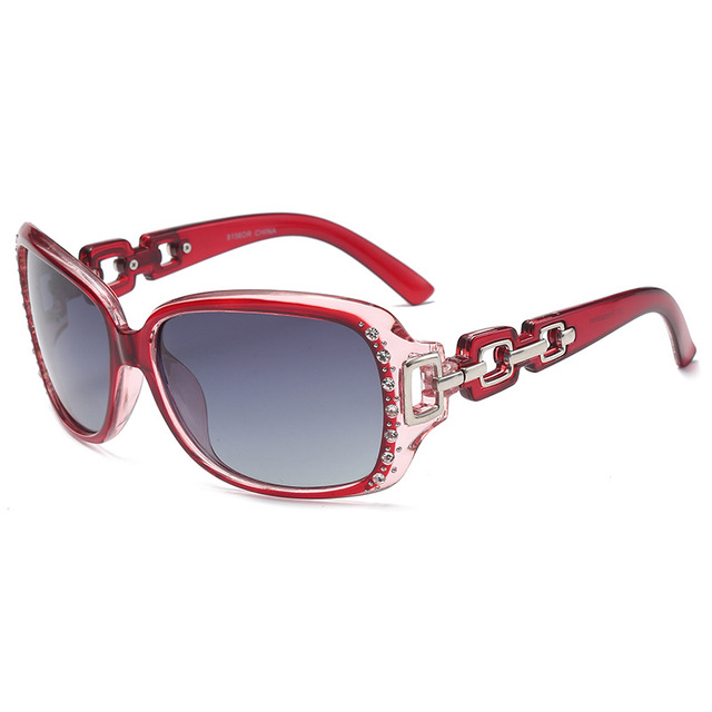 Europe and the New Retro Polarized Sunglasses With Diamond Trend Sunglasses Ladies Fashion Glasses Frame Factory Spot Wholesale