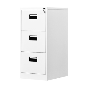 Metal Storage Cabinet 3 Drawers Vertical File Filing Cabinet