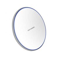 Chargeur sans fil rapide pour smartphone 15W 10W, station de charge pour téléphone portable