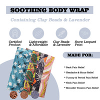 Produits de soins de santé en gros coussin chauffant pondéré réutilisable pour le soulagement des maux de dos