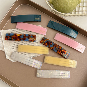 Corea acetato acrilico forcine per capelli da donna clip per capelli a scatto per ragazze - Product Image 3