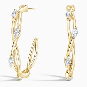 Pendientes de Diamantes Moissanite Más Vendidos, Joyería Fina de Lujo para Mujer, para Compromiso, Aniversario, Celebración y Uso Diario - Product Image 4