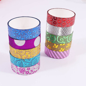 Foska scrapbooking Nguồn cung cấp trang trí quà tặng gói 3m nhựa kết dính mạnh mẽ <span class=keywords><strong>PE</strong></span> chất liệu lấp lánh nhựa 3m Băng Bộ - Product Image 3