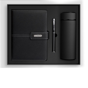 Cadeau islamique, vente flash, thermos de haute qualité et carnet avec stylo à encre à <span class=keywords><strong>base</strong></span> d'eau, ensemble cadeau d'affaires en acier inoxydable - Product Image 1