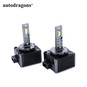 Bombilla LED Autodragons Blanca 6500K IP67 D1S, la Mejor Bombilla para Faros Delanteros de Automóvil, D1R D3S D3R, 35W 7000LM, Misma Tamaño que la Bombilla Original D1/D3 - Product Image 1