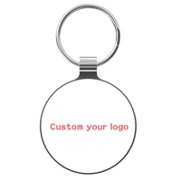 Plaque d'identification d'animal QR Anti-perte étiquette de logo modifiable au laser colliers pour animaux de compagnie en métal époxy étiquette suspendue