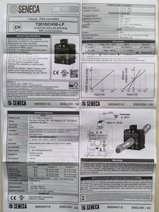 Trasformatore di <span class=keywords><strong>Corrente</strong></span> Seneca T201DCH50-LP, Trasduttore TRMS Senza Contatto per <span class=keywords><strong>Corrente</strong></span> Diretta e <span class=keywords><strong>Alternata</strong></span>, 4-20 mA - Product Image 4