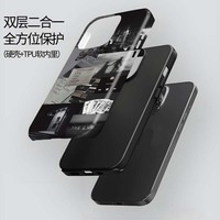 Nouvelle coque de téléphone portable populaire en PC rigide et TPU souple avec impression film brillant pour iPhone 7 8 X Xr XS 11 12 13 14 15 16 Pro Max