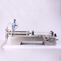 Remplisseuse Semi-Automatique Pneumatique à Piston pour Liquides Visqueux en Bouteille (Miel Liquide, Parfum, Gel Hydroalcoolique)