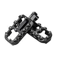 Repose-pieds en aluminium CNC en forme de T JFG, larges et antidérapants, pour moto électrique Qronged X1 Spark