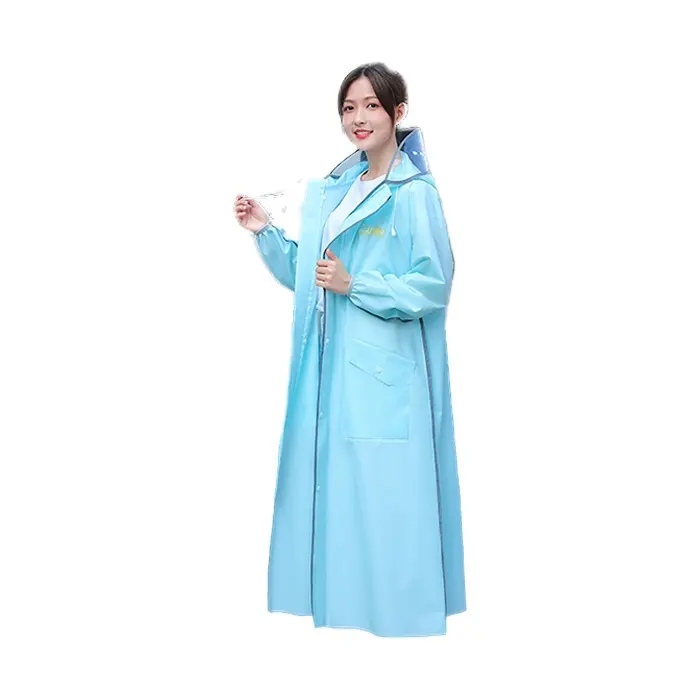 Casaco de chuva impermeável feminino, chuva impermeável para mulheres, casaco de pvc com impressão de logotipo personalizado, 100%