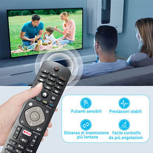 フィリップス4K UHD Amblight TV用の本物の996596003606リモコン55PUS6262 55PUT6101 65PUS6162 - Product Image 5