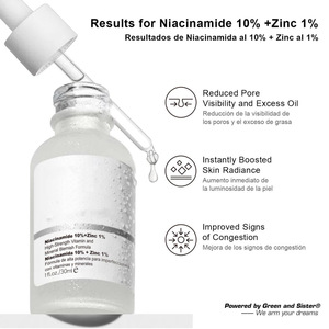 Sérum pour le visage au thé vert <span class=keywords><strong>et</strong></span> à la <span class=keywords><strong>niacinamide</strong></span> 30 ml Liquide Hydratation intense Réparation de la peau Blanchiment Anti-âge <span class=keywords><strong>Vitamine</strong></span> <span class=keywords><strong>C</strong></span> Hydratant Raffermissant - Product Image 2