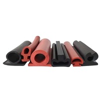 Bande d'étanchéité en mousse de caoutchouc silicone de haute qualité, résistante à la chaleur, couleurs personnalisées