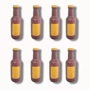 Anti-stress en mousse PU en forme de bouteille de bière ou de champagne, personnalisable avec logo imprimé - Product Image 5