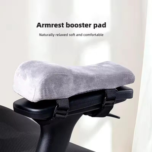 Coussinets d'accoudoir ergonomiques en mousse à mémoire de forme, 2 pièces, coussinets d'accoudoir incurvés pour chaise de jeu, pour soutien du coude et de l'avant-bras, amovibles et lavables - Product Image 5