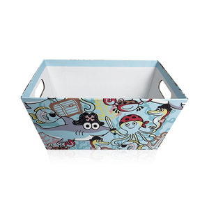 Atacado Personalizado Holiday Party Piquenique Outing Grande Papelão Hamper Gift Basket Mercado Bandejas - Product Image 3