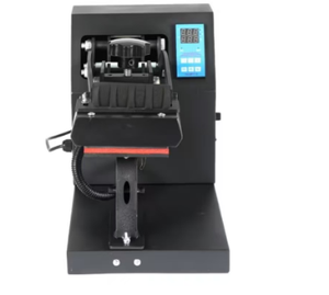 New 15*15cm5.9-inch Manual Label Heat Press Garment Fabric Printing T-shirt Logo Sublimation Heat Transfer Machine 220/110V - Product Image 4