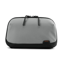 Pochette de voyage imperméable en nylon tendance pour organiser les accessoires électroniques, les câbles, les chargeurs, les batteries externes et les accessoires numériques