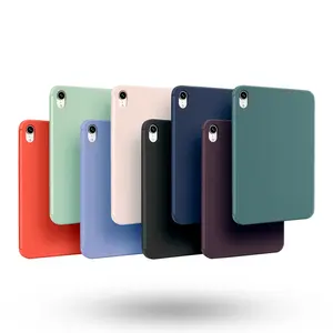 Originele Vloeibare Siliconen Case Voor 2021 Ipad Pro 12.9 Inch Cover Voor 2021 Mini6 Case Voor 2020 Ipad Air4 Ipad case