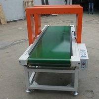 Détecteur de métal à double bande transporteuse pour chaussettes, détecteur d'aiguilles métalliques, indice de protection IP67, alarme sonore, personnalisable, largeur 60 cm