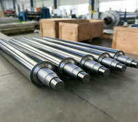 Roulements à rouleaux chromés durs, résistants à l'usure et à longue durée de vie, pour machines industrielles (applications de roulement/corrugation)