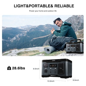 Centrale Électrique Portable Senci PRO 1000 à 2400W avec Charge Sans Fil et Stockage d'Énergie au Lithium - Product Image 4