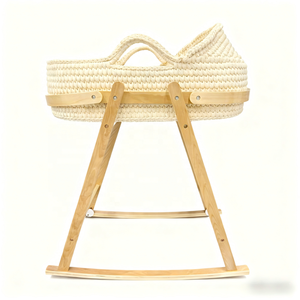 Cesta Moisés Moderna Hecha a Mano <span class=keywords><strong>para</strong></span> Dormitorio, Cuna, Regalo <span class=keywords><strong>para</strong></span> Baby Shower, Set de Cambio de Pañales - Product Image 4