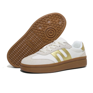 Baskets rétro pour femmes, légères, à enfiler, en PU, à bout ouvert, avec amorti, style chunky, semelle plateforme - Product Image 6