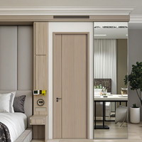 Portes intérieures pour maisons, en polymère, imperméables, design moderne, porte de chambre pour hôtel et hôpital