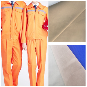 280GSM FR fil peigné unique 100% tissus de forage ignifuges en <span class=keywords><strong>coton</strong></span> Orange lourd pour vêtements de travail en plein air - Product Image 6