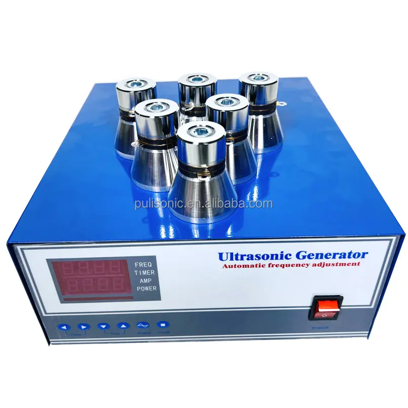 Pulse Frequency Ultrasonic Generator 1200W Ultrasonic Cleaner Generator For Auto Parts Ultrasonic Cleaning Machine
