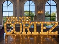 Lettres lumineuses personnalisées pour m'épouser Mr & Mrs 4FT 5FT prix de gros DIY taille