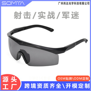 Tactical Safety Glasses Full-<b>Frame</b> Polycarbonate Lens Anti-Fog TR90 <b>Frame</b> For Construction Site Protection - Product Image 5