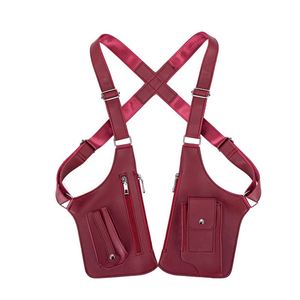 Bolso Bandolera de Piel Sintética PU Impermeable Antirrobo Estilo Vintage de Gran Venta, con Logotipo Personalizado, para Colgar en el Pecho, Ideal para Actividades al Aire Libre - Product Image 4