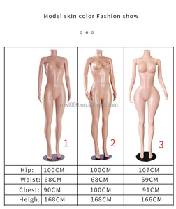 Mannequin de présentation de lingerie et bikinis, corps entier, grande taille, fesses généreuses, poitrine généreuse, hanches sexy, femme - Product Image 3