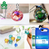 SANKIN cristal clair bricolage Art Transparent a B époxy artisanat bijoux époxy mastic époxy Kit résine époxy sans bulles résine époxy