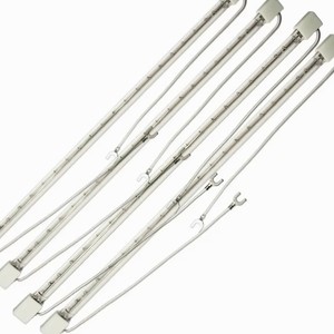 Khả năng chịu nhiệt SK15 rõ ràng thạch anh <span class=keywords><strong>2500W</strong></span> Gia cầm Gà <span class=keywords><strong>Halogen</strong></span> hồng ngoại nhiệt đèn cho phòng tắm - Product Image 2