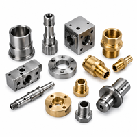 Pièces usinées CNC 5 axes sur mesure, service de fraisage et de tournage, aluminium, acier inoxydable, laiton, composants de précision, OEM, ODM