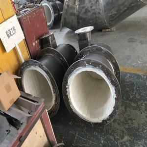 Di grande Diametro Ad Alta Temperatura Refrattari di Allumina di Ceramica Foderato Tubo/Gomito - Product Image 5