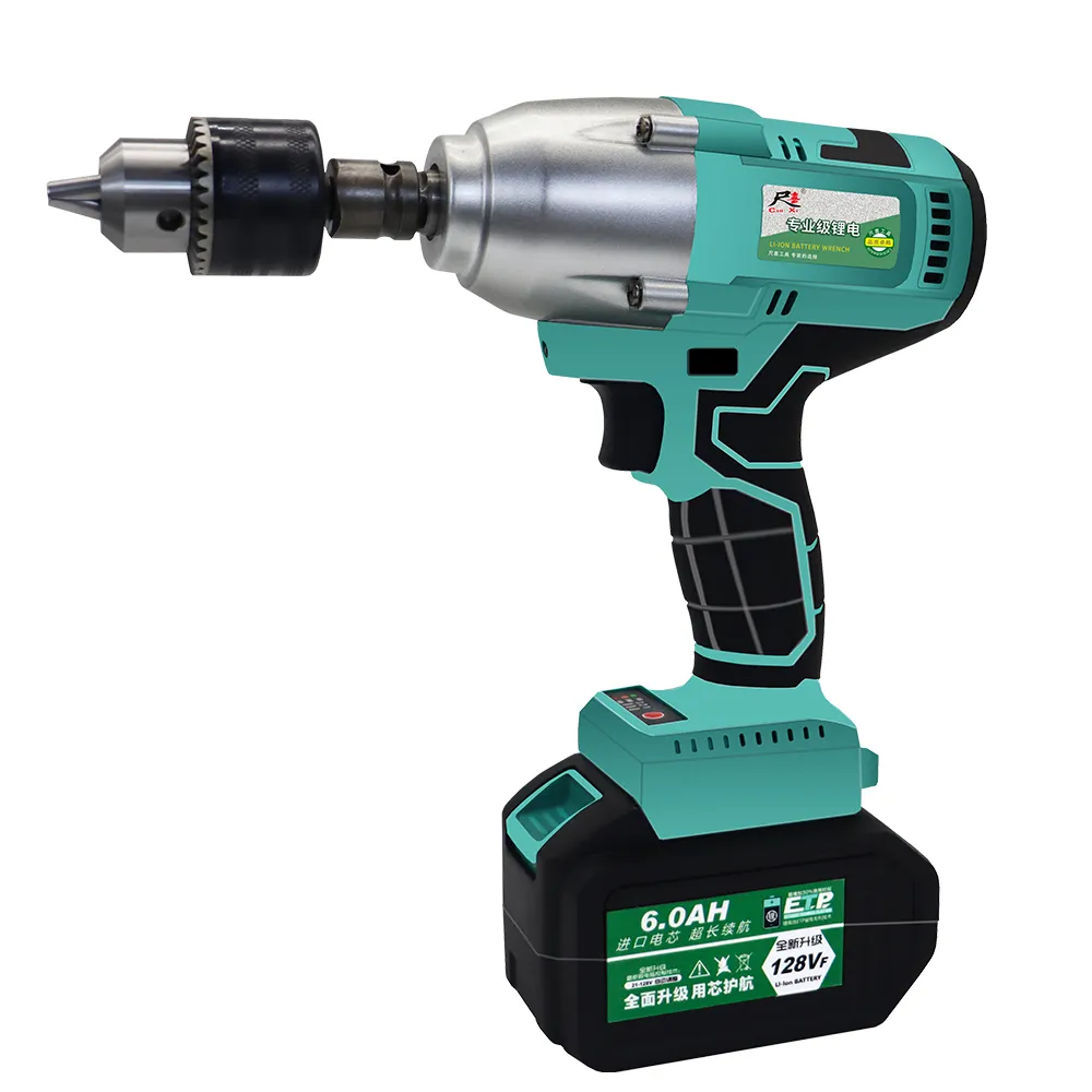 Schroef 21 V Elektrische Schroevendraaier Lithium Oplaadbare Power Tools Vervangen Voor Batterij Power Wrench