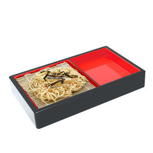 Japanese Sushi And Cold Noodle Serving Dish 23x11.5x4.8 Cm Bamboo <b>Tray</b> For Restaurant Use - Product Image 2