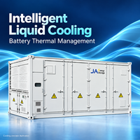 Système de stockage d'énergie par batterie (BESS) en conteneur de 5 MWh refroidi par liquide JA Solar avec PCS, EMS et BMS