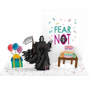 Tarjeta de Felicitación Pop-Up de Feliz Cumpleaños, Divertida Tarjeta de Fiesta de Halloween, Tarjeta de Cumpleaños Impresa en 3D, Regalo - Product Image 1